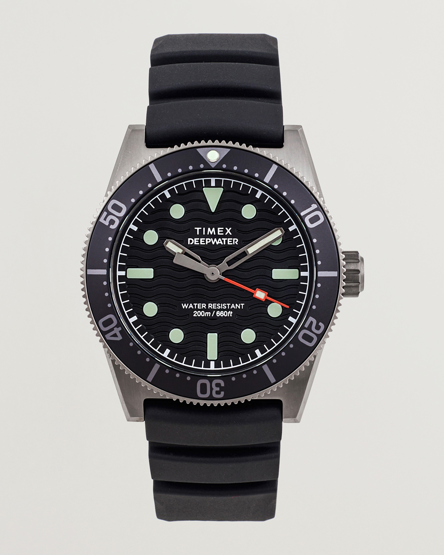 Mies | Timex Deepwater Reef 200 40mm Black Dial | Timex | Deepwater Reef 200 40mm Black Dial