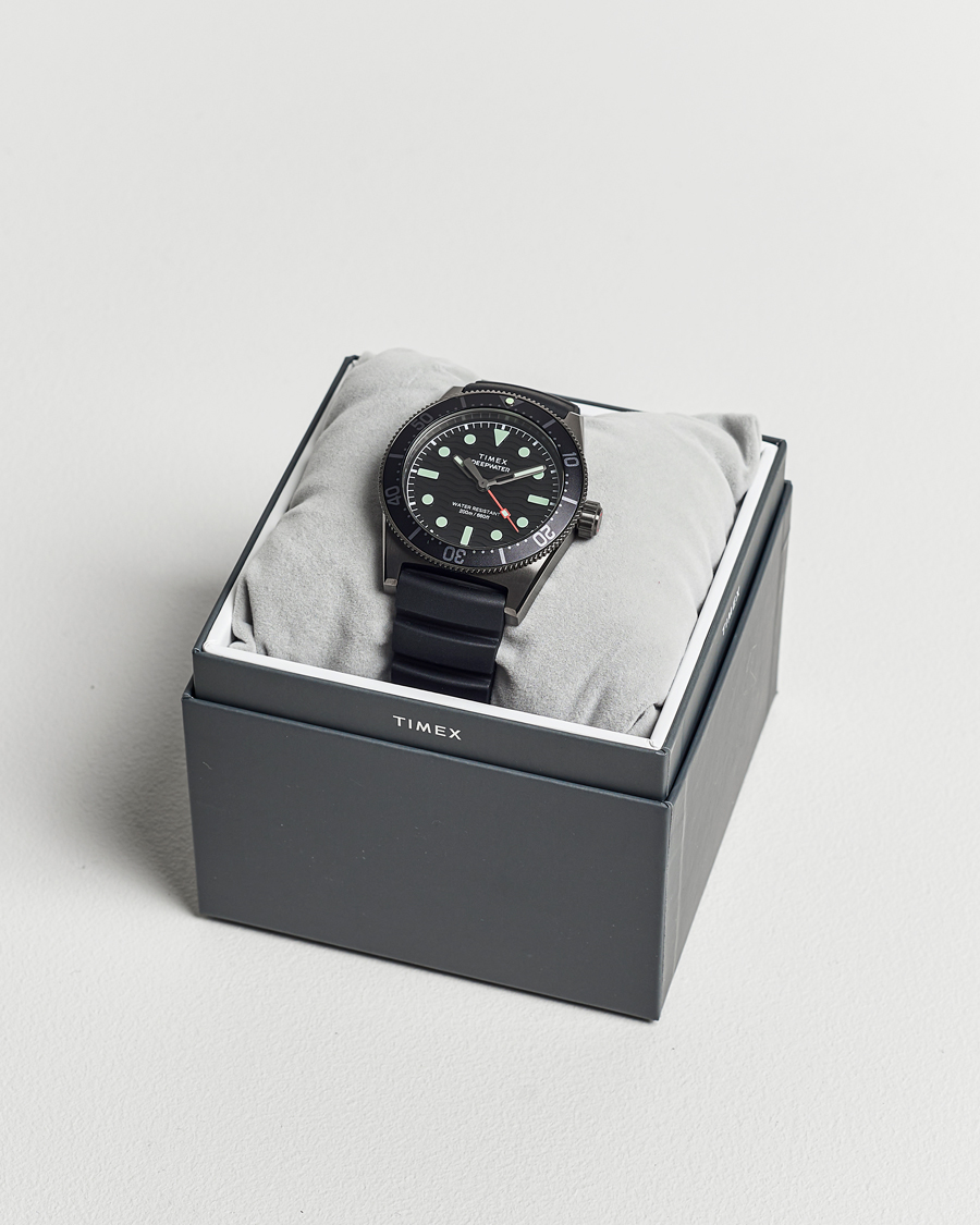 Mies | Timex Deepwater Reef 200 40mm Black Dial | Timex | Deepwater Reef 200 40mm Black Dial