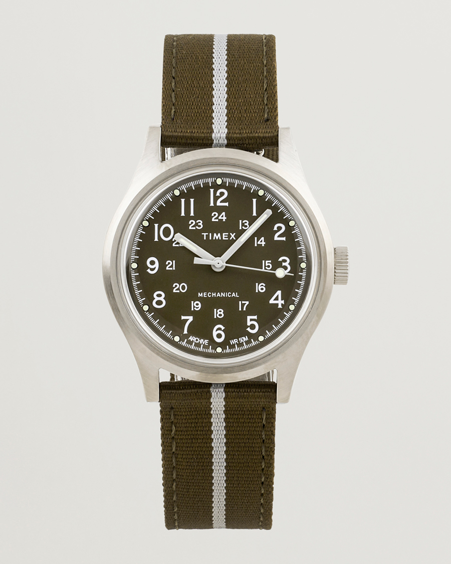 Mies | Timex MK1 Mechanical 36mm Green Dial | Timex | MK1 Mechanical 36mm Green Dial