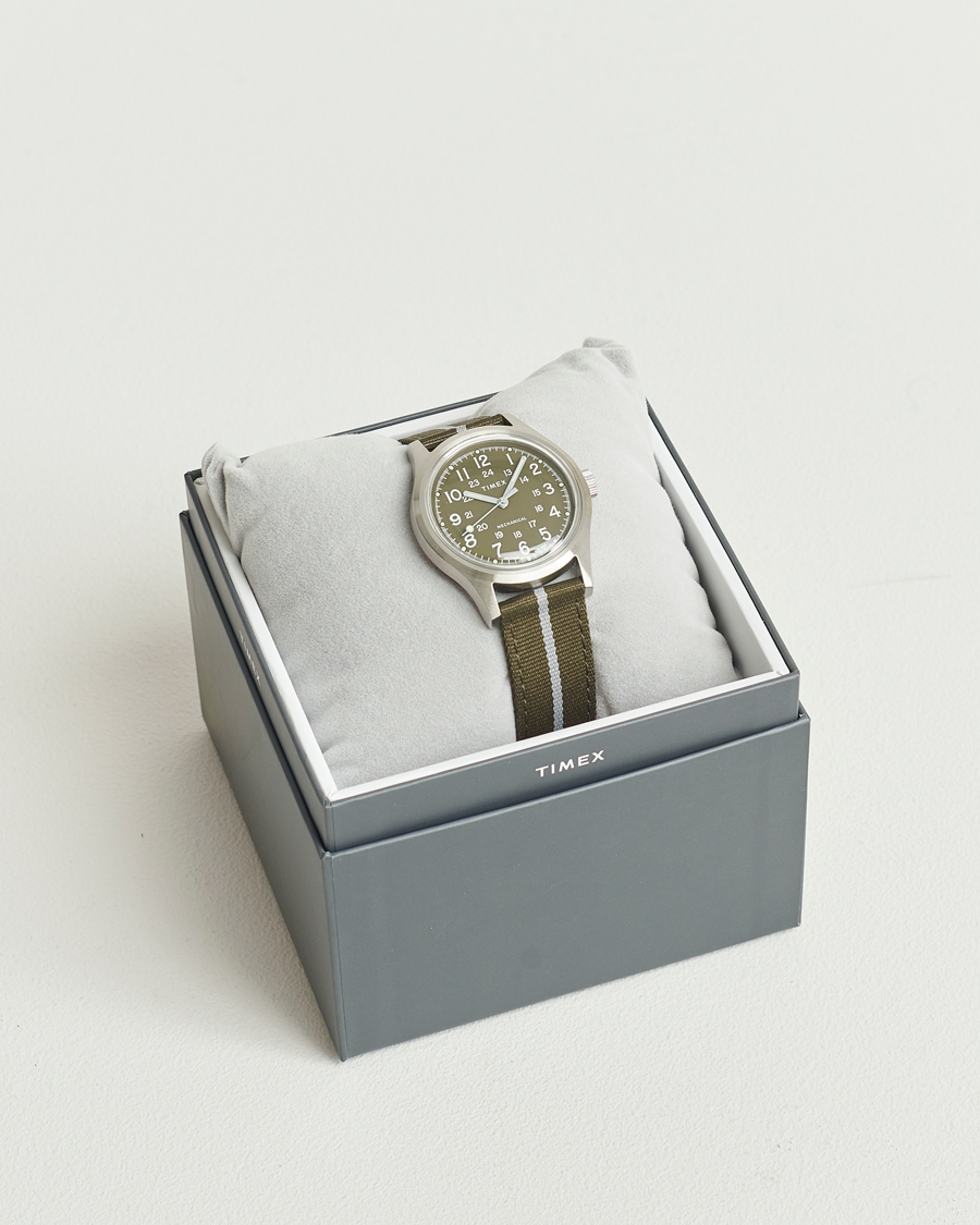 Mies | Timex MK1 Mechanical 36mm Green Dial | Timex | MK1 Mechanical 36mm Green Dial