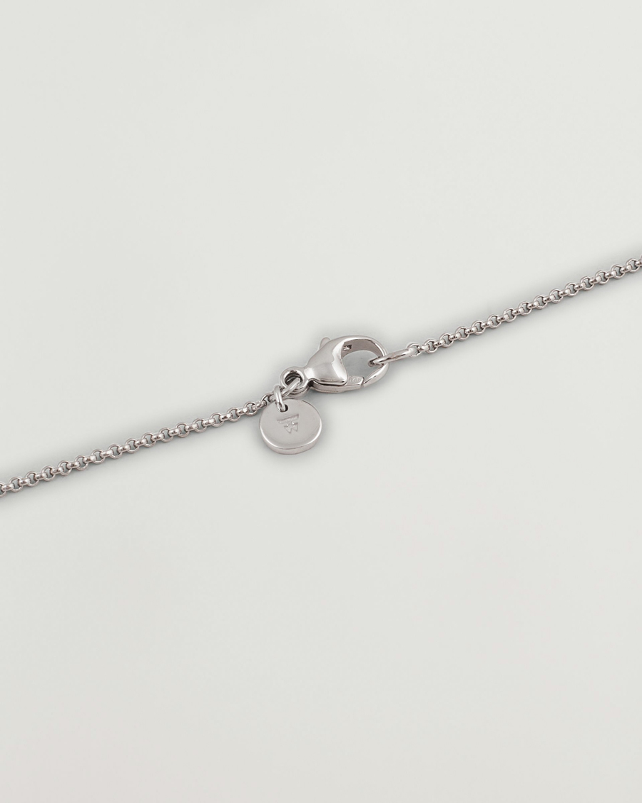 Mies | Korut | Tom Wood | Cushion Pendant Tiger Eye Silver