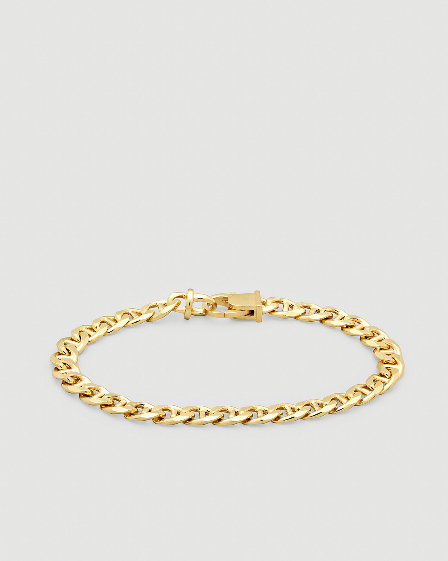 Mies | Tom Wood Jude Bracelet Gold | Tom Wood | Jude Bracelet Gold