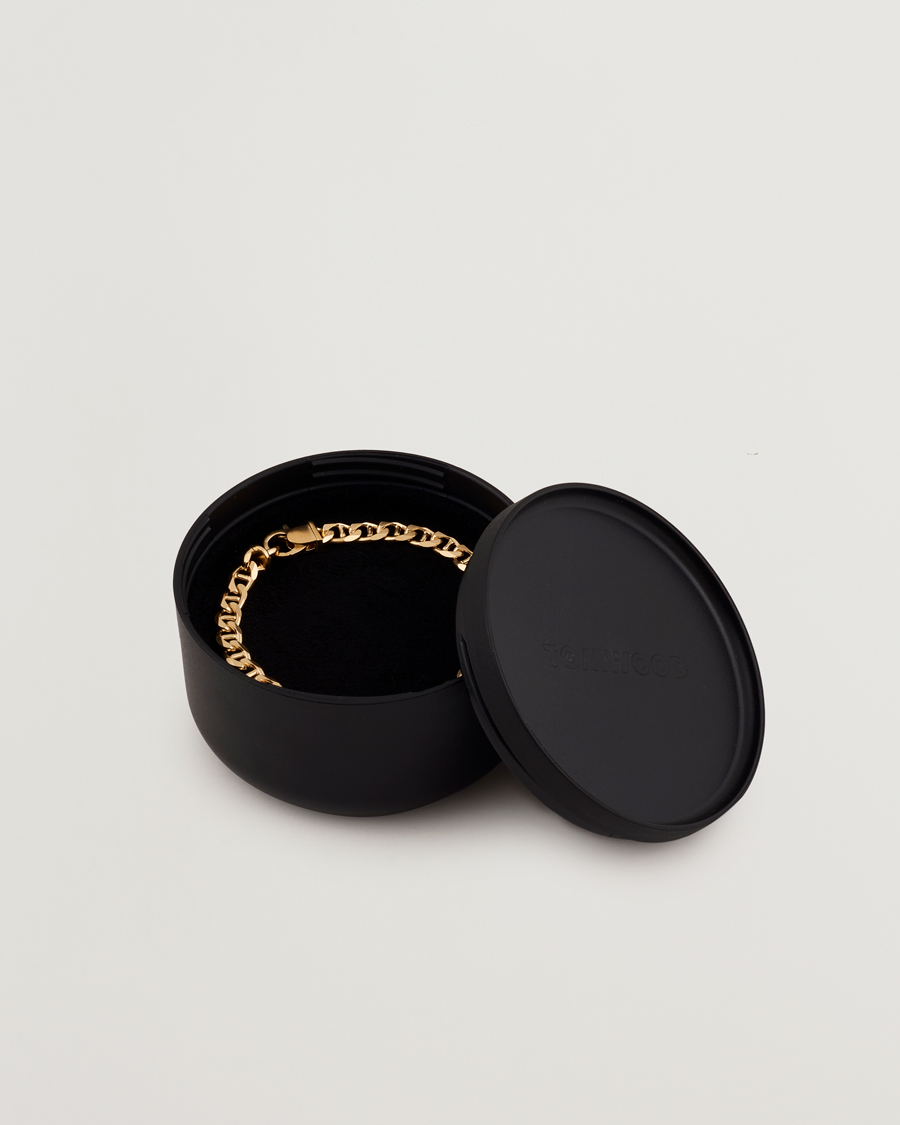 Mies | Tom Wood Jude Bracelet Gold | Tom Wood | Jude Bracelet Gold