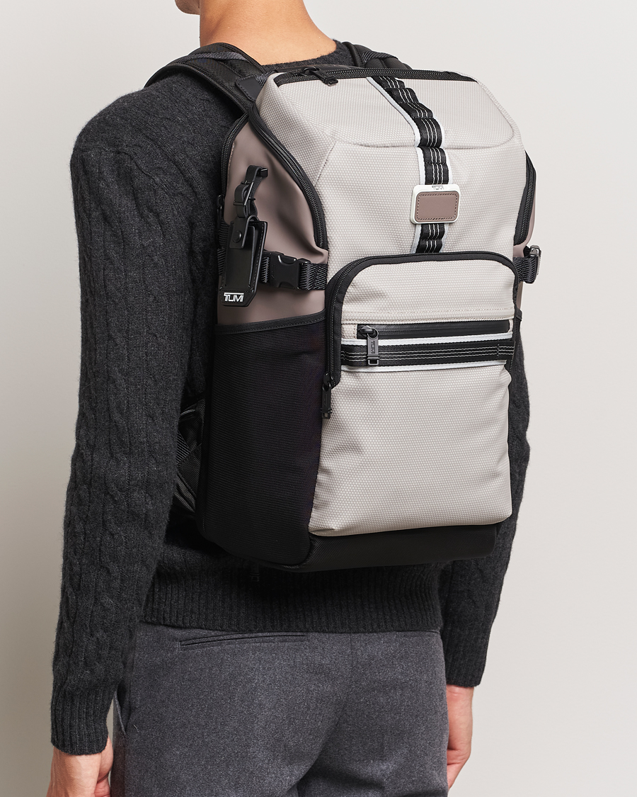 Mies | TUMI Alpha Bravo Reserve Backpack Chalk | TUMI | Alpha Bravo Reserve Backpack Chalk