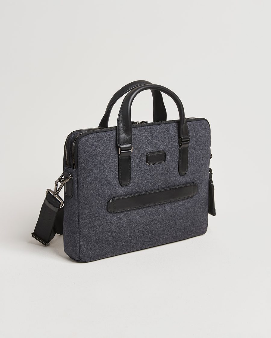 Mies | TUMI Harrison Sycamore Slim Briefcase Dark Charcoal | TUMI | Harrison Sycamore Slim Briefcase Dark Charcoal