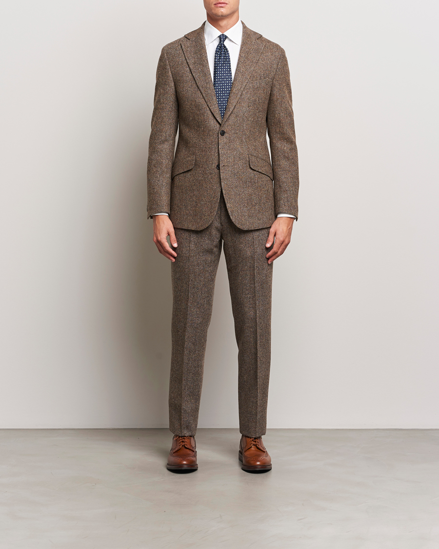 Mies | Pikkutakit | Walker Slater | Edward Wool Donegal Blazer Brown