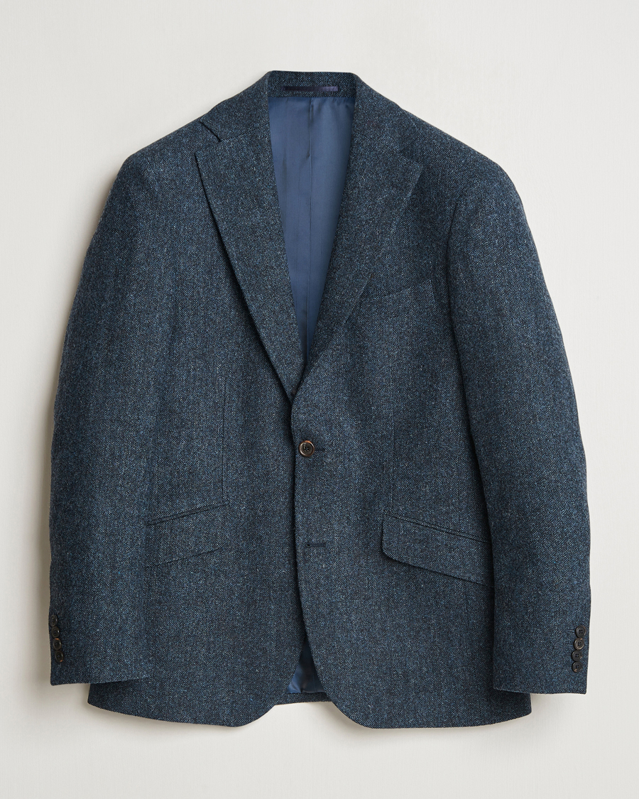 Mies | Pikkutakit | Walker Slater | Edward Wool Donegal Blazer Navy