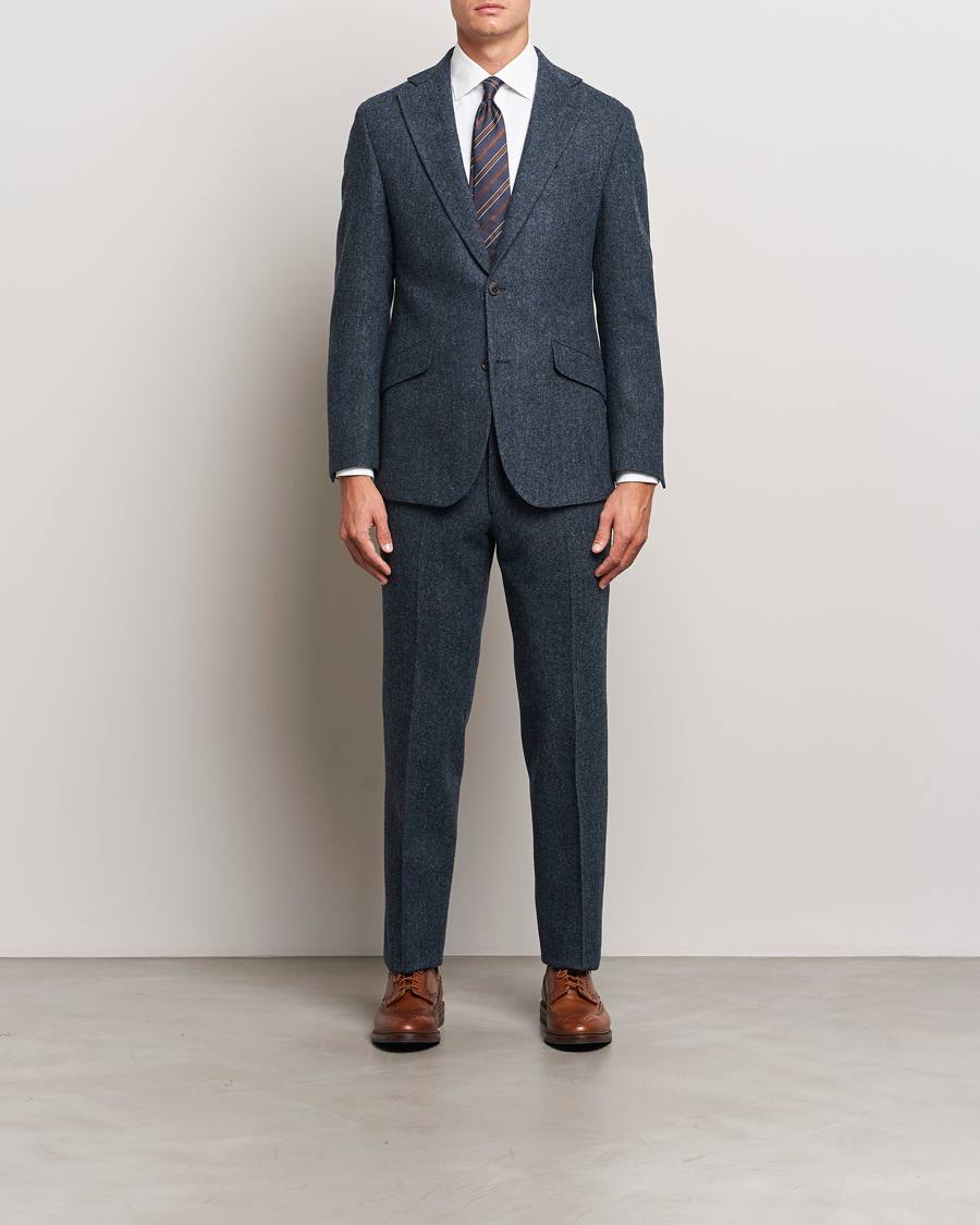Mies | Pikkutakit | Walker Slater | Edward Wool Donegal Blazer Navy