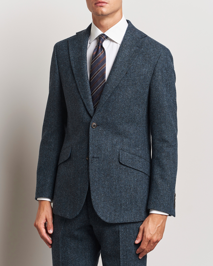 Mies | Pikkutakit | Walker Slater | Edward Wool Donegal Blazer Navy