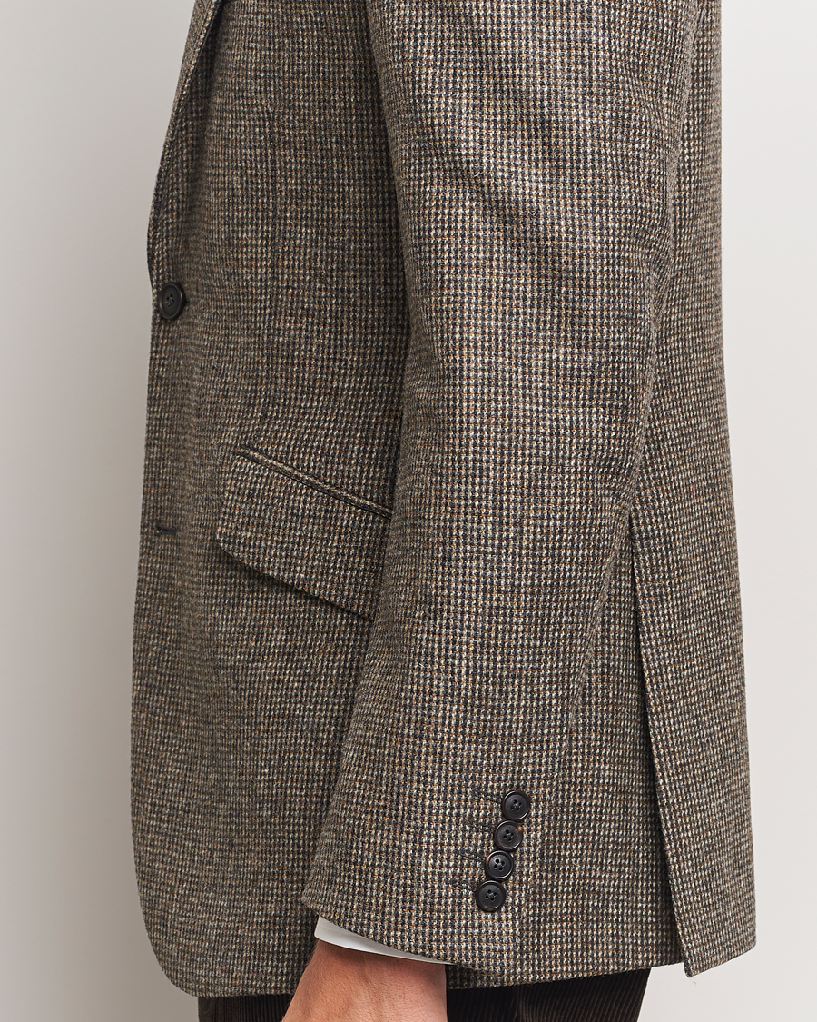 Mies | Pikkutakit | Walker Slater | Edward Lambswool Pepita Blazer Brown