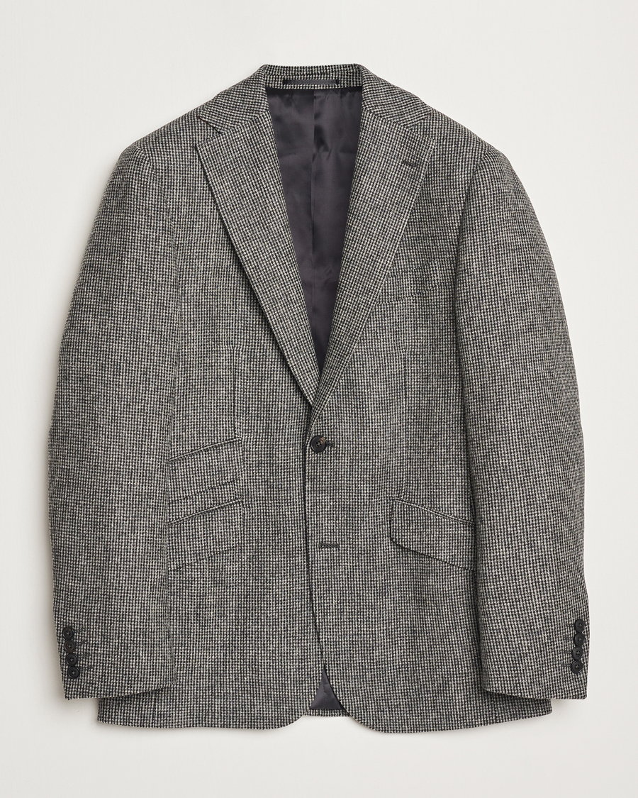 Mies | Pikkutakit | Walker Slater | Edward Lambswool Pepita Blazer Grey/Black