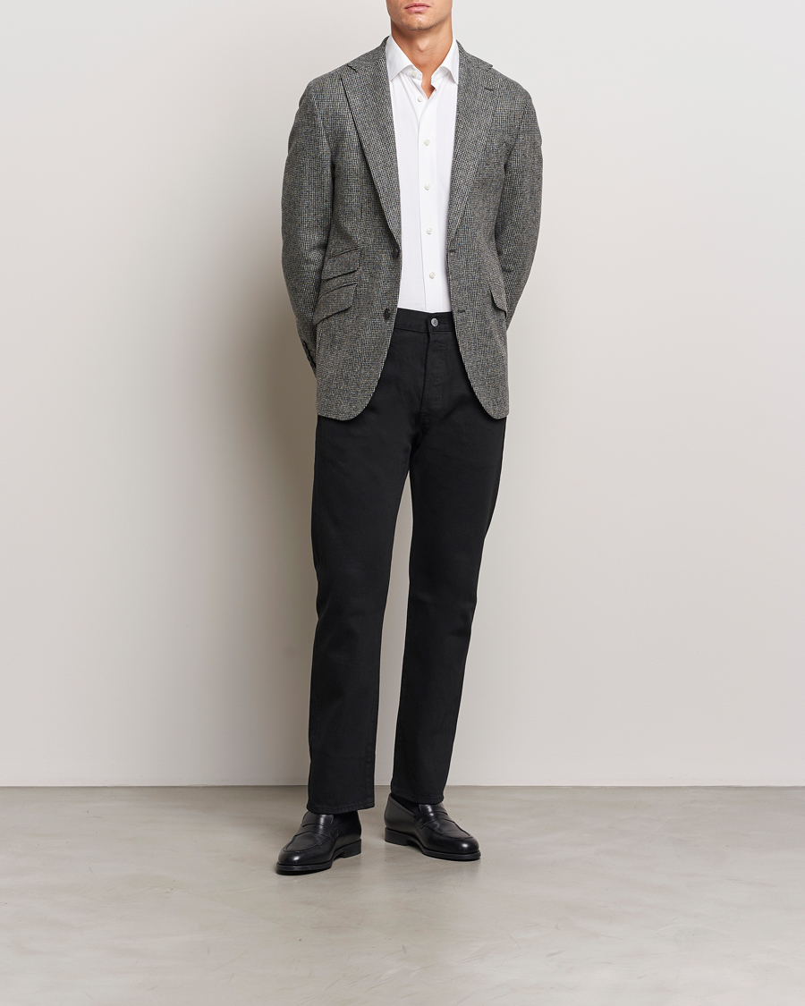 Mies | Pikkutakit | Walker Slater | Edward Lambswool Pepita Blazer Grey/Black