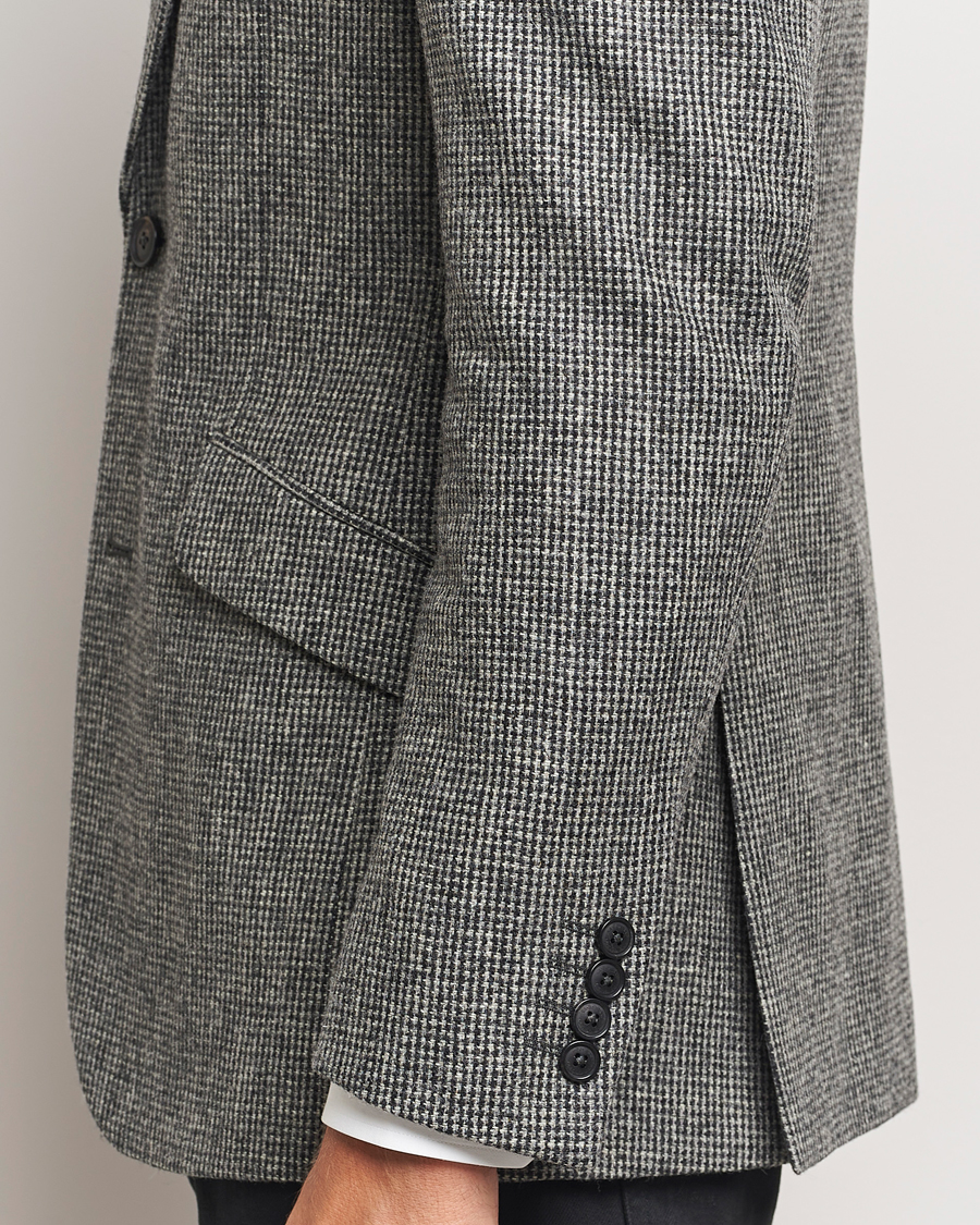 Mies | Pikkutakit | Walker Slater | Edward Lambswool Pepita Blazer Grey/Black