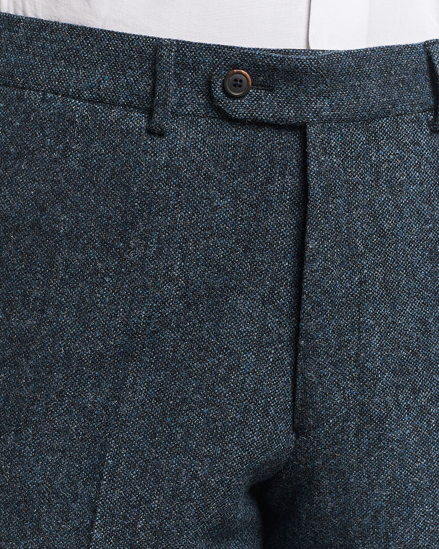 Mies | Housut | Walker Slater | Edward Wool Donegal Trousers Navy