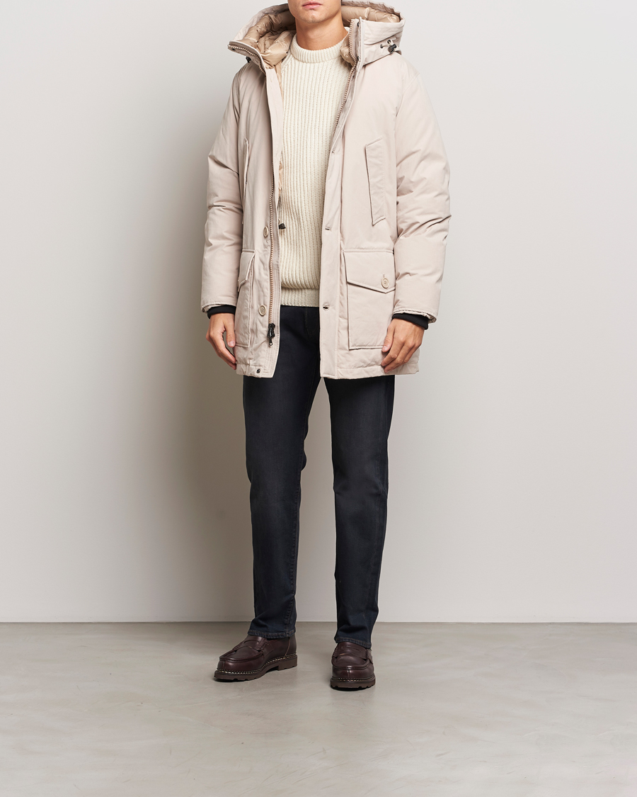 Mies | Takit | Woolrich | Peached Cotton Arctic Parka Oxford Tan