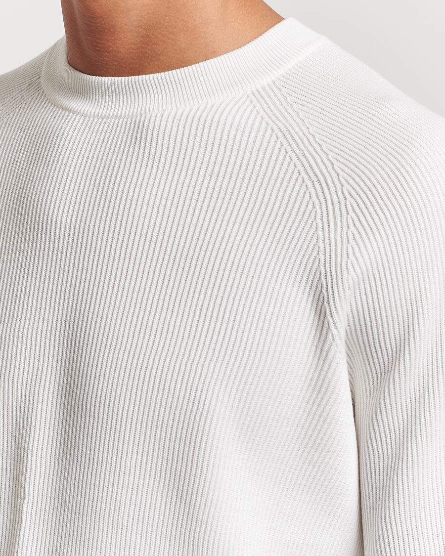 Mies | Puserot | Brunello Cucinelli | Cotton Rib Crew Neck Panama