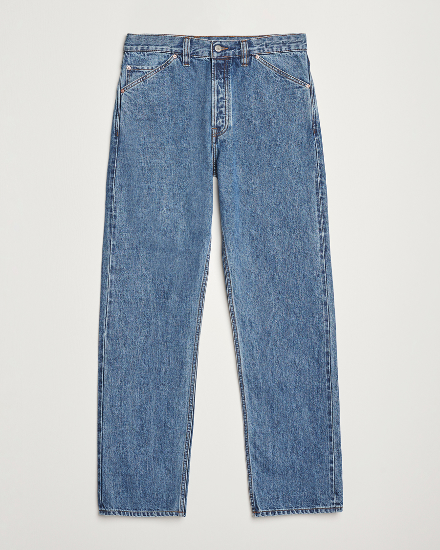 Mies | Farkut | Drake's | 5-Pocket Japanese Selvedge Jeans Bleach