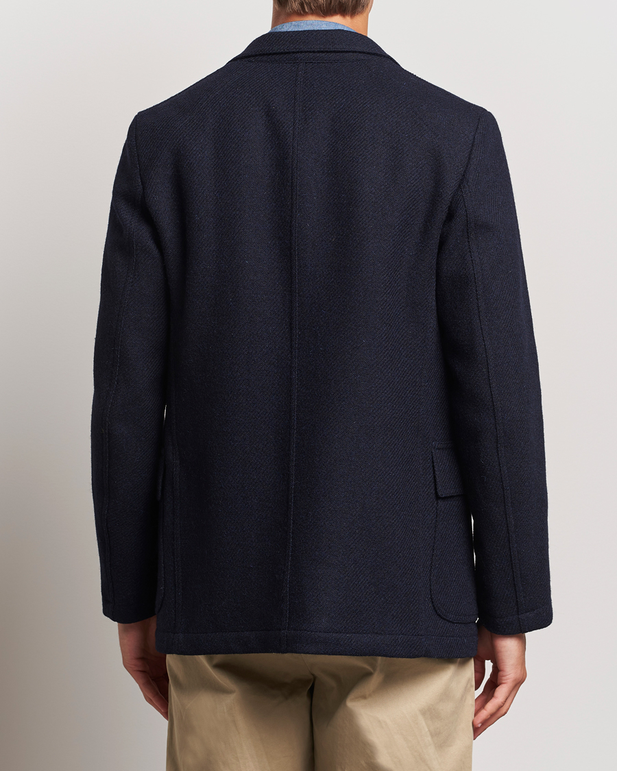 Mies | Pikkutakit | Drake's | MKVII Harris Tweed Blazer Navy