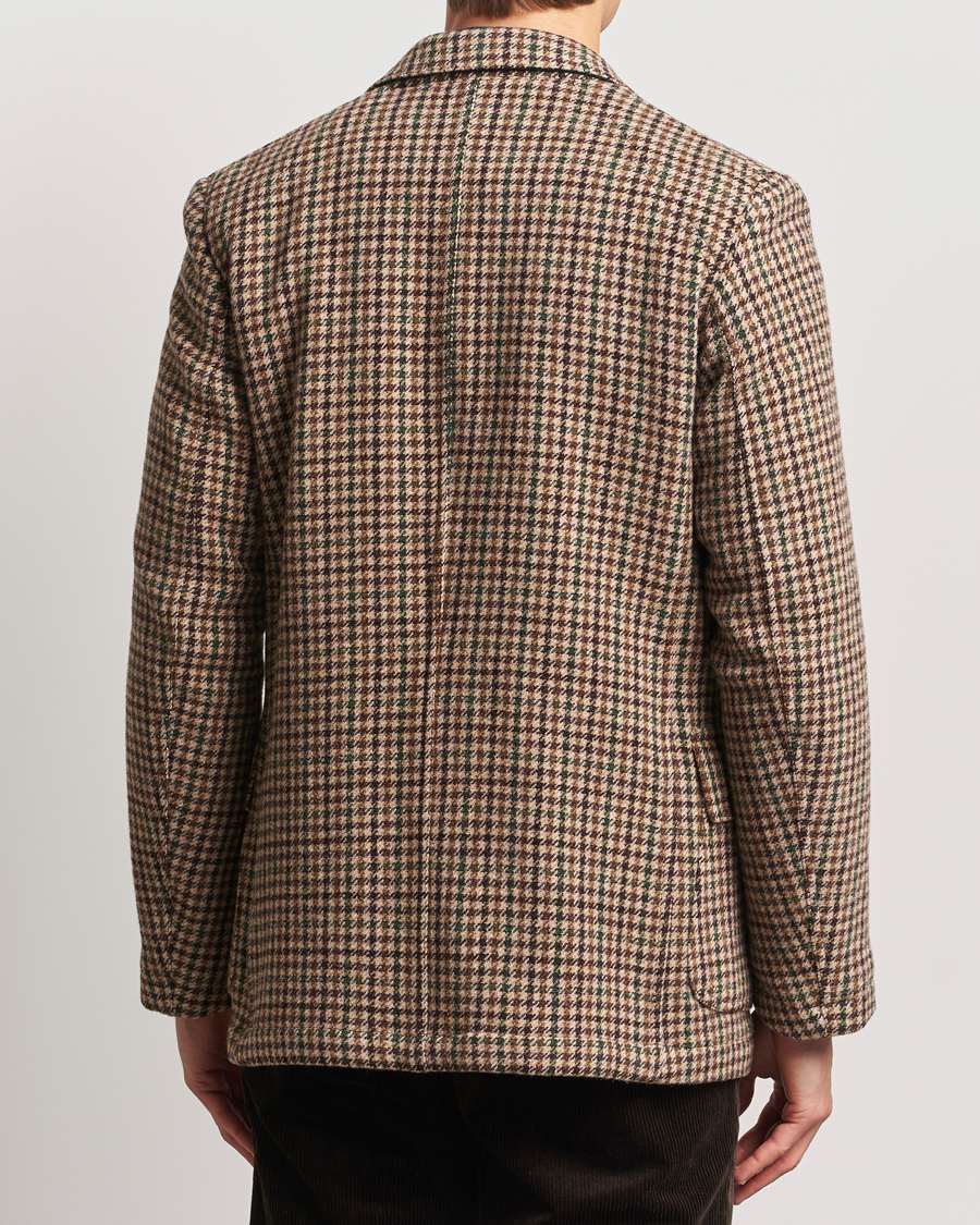 Mies | Pikkutakit | Drake's | MKVII Gun Check Tweed Blazer Brown