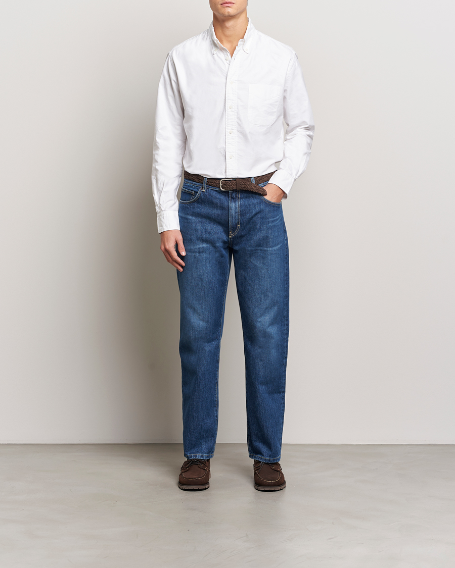 Mies | Kauluspaidat | Gitman Vintage | Button Down Oxford Shirt White