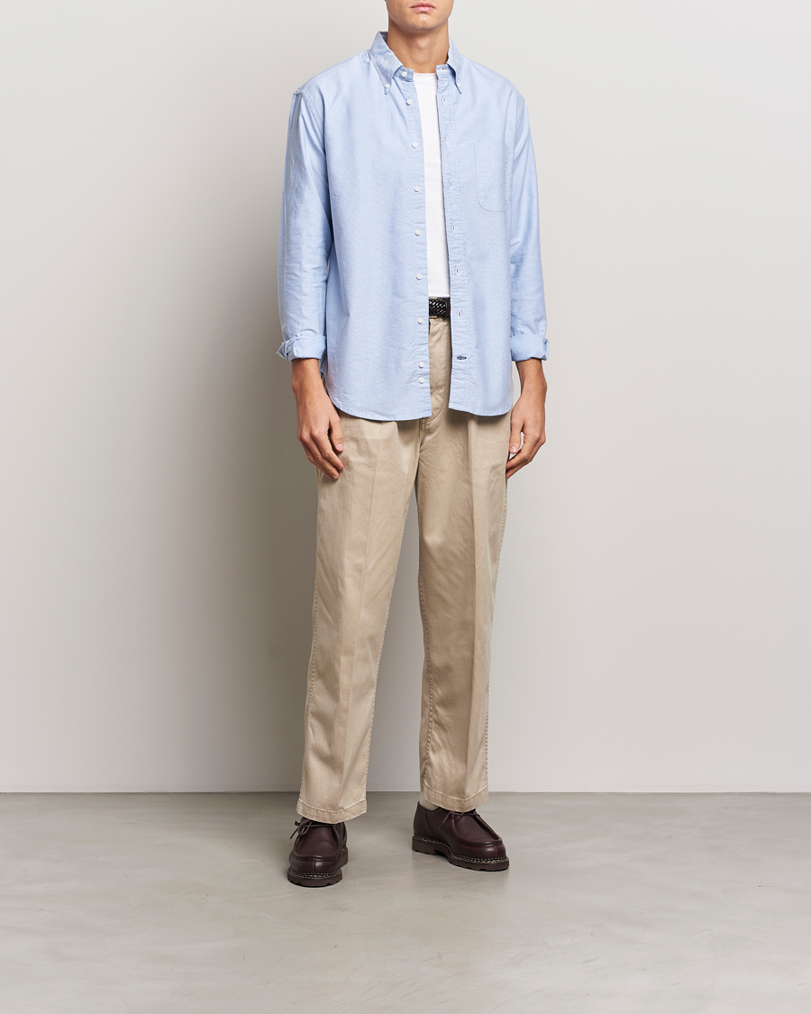 Mies | Kauluspaidat | Gitman Vintage | Button Down Oxford Shirt Light Blue