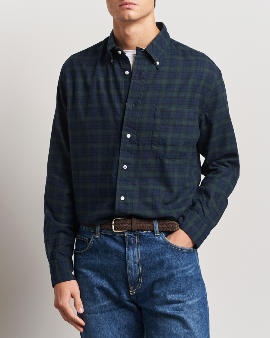 Mies | Kauluspaidat | Gitman Vintage | Button Down Blackwatch Shirt Blackwatch Check