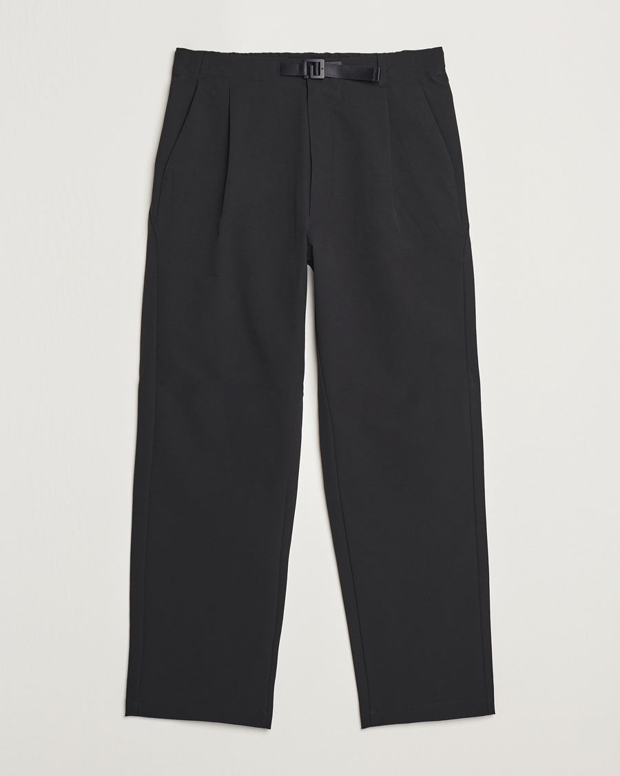 Mies | Housut | Goldwin | One Tuck Tapered Stretch Pants Black