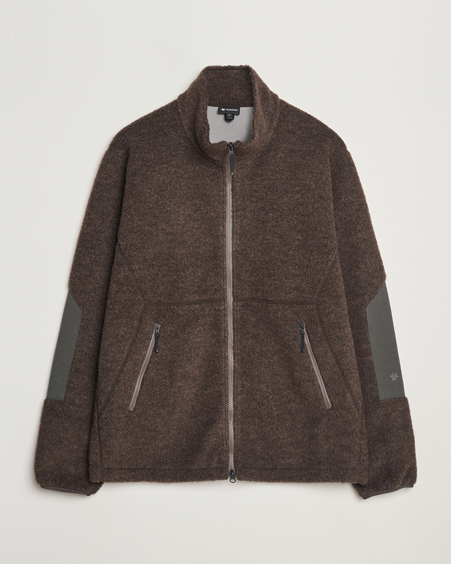 Mies | Takit | Goldwin | Wool Boa Fleece Jacket Brown