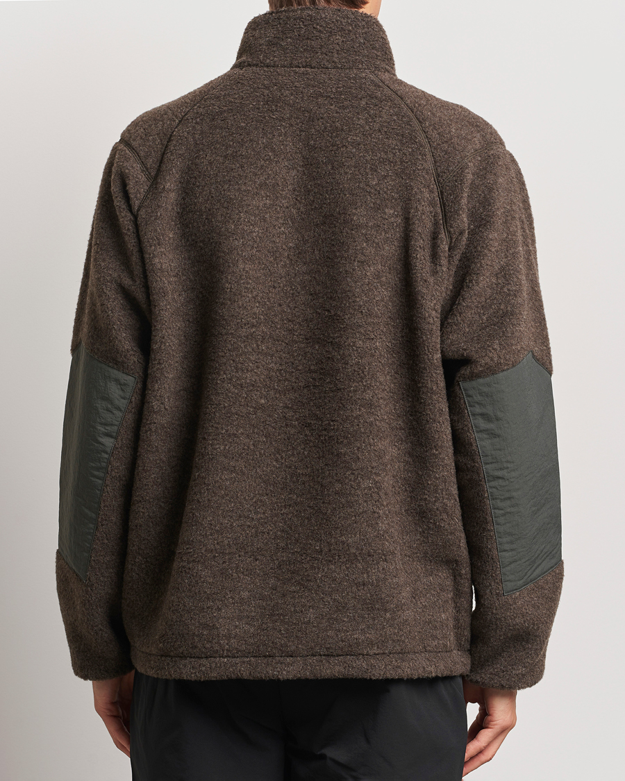 Mies | Takit | Goldwin | Wool Boa Fleece Jacket Brown