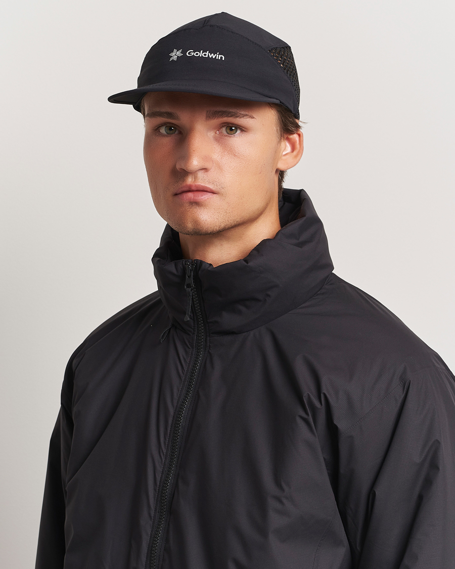 Mies | Goldwin Utility Jet Mesh Run Cap Black | Goldwin | Utility Jet Mesh Run Cap Black