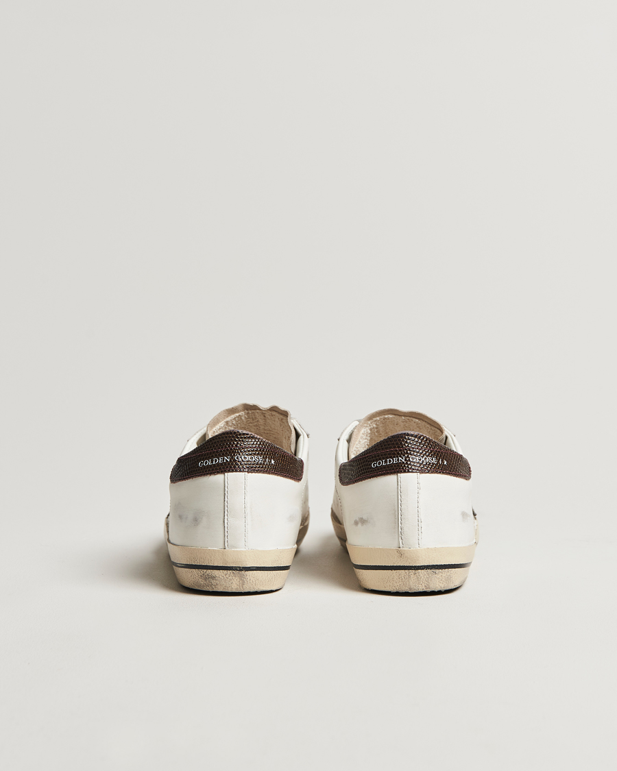 Mies | Golden Goose Super-Star Sneakers White/Green | Golden Goose | Super-Star Sneakers White/Green