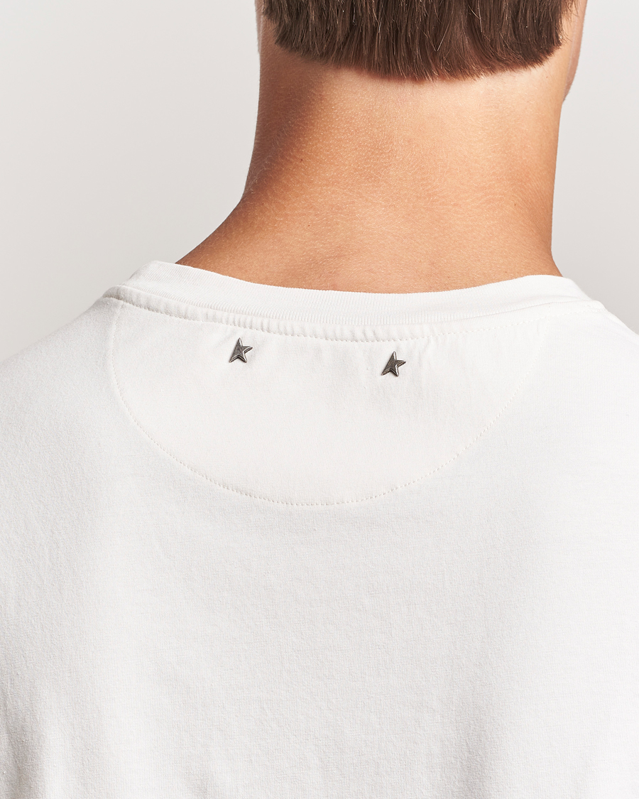 Mies | T-paidat | Golden Goose | Journey Short Sleeve T-Shirt Heritage White