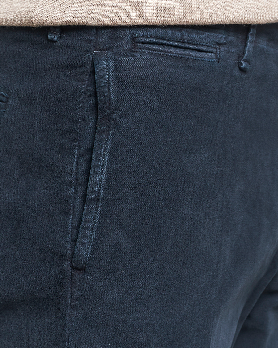 Mies | Housut | Incotex | Regular Fit Moleskin Slacks Navy