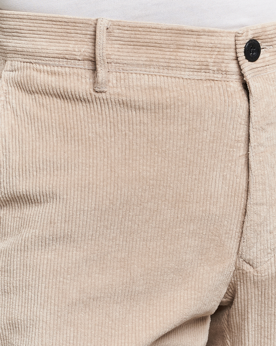 Mies | Housut | Incotex | Slim Fit Leisure Cord Slacks Light Beige