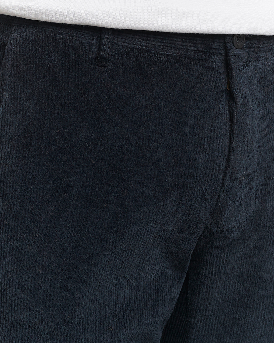 Mies | Housut | Incotex | Slim Fit Leisure Cord Slacks Navy