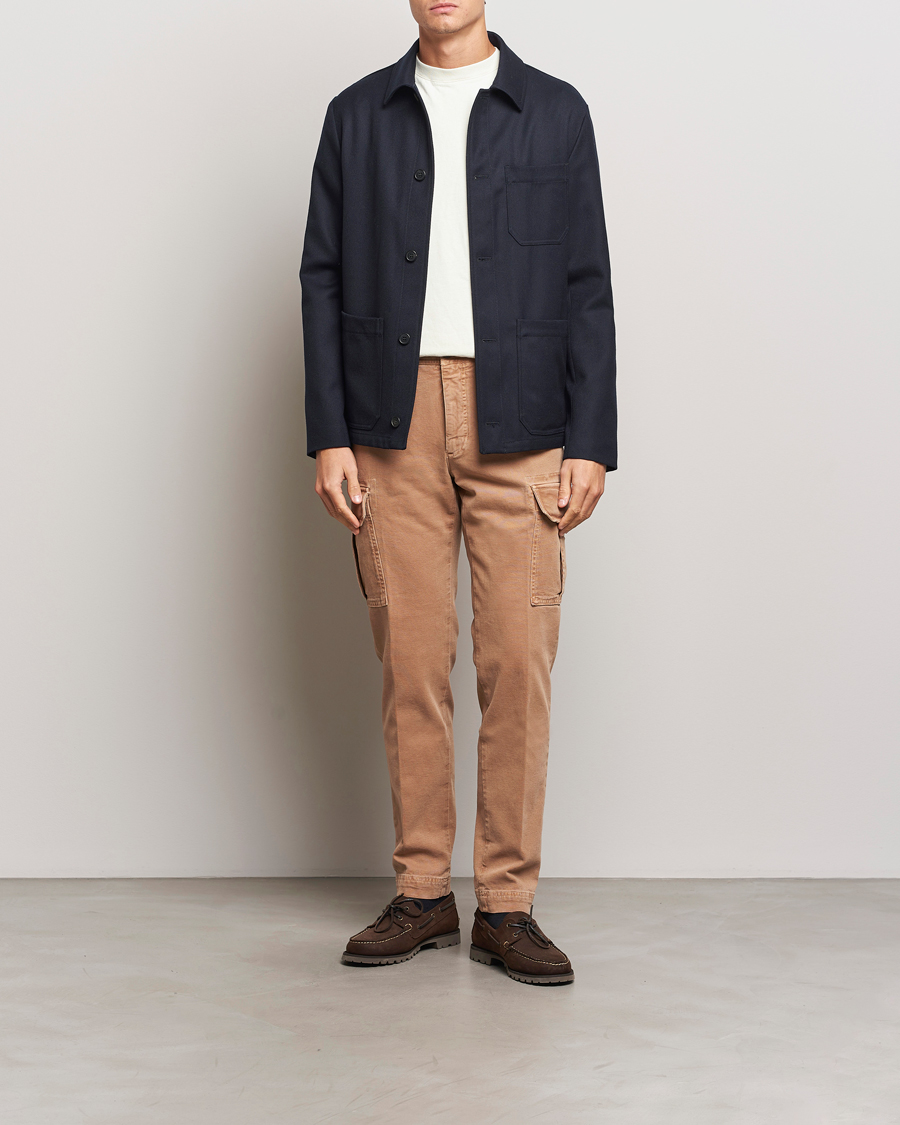 Mies | Housut | Incotex | Slim Fit Cargo Pants Military