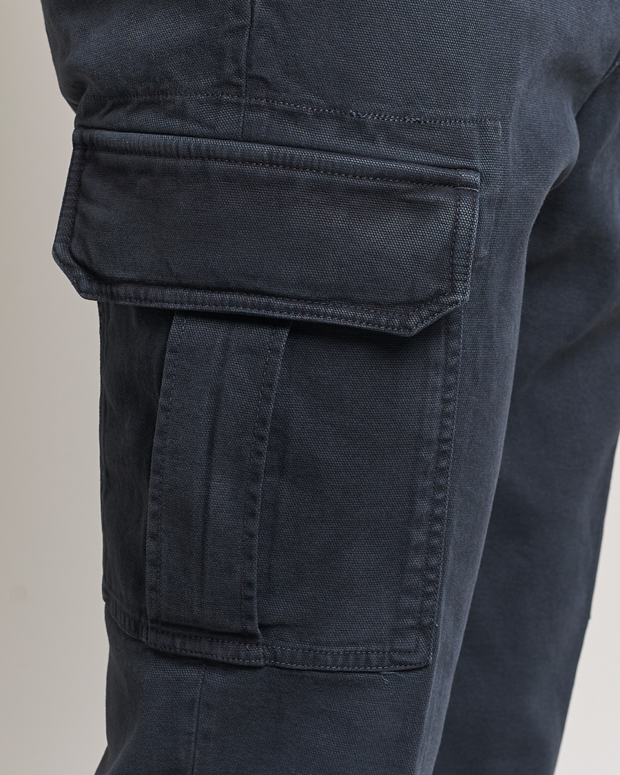 Mies | Housut | Incotex | Slim Fit Cargo Pants Navy