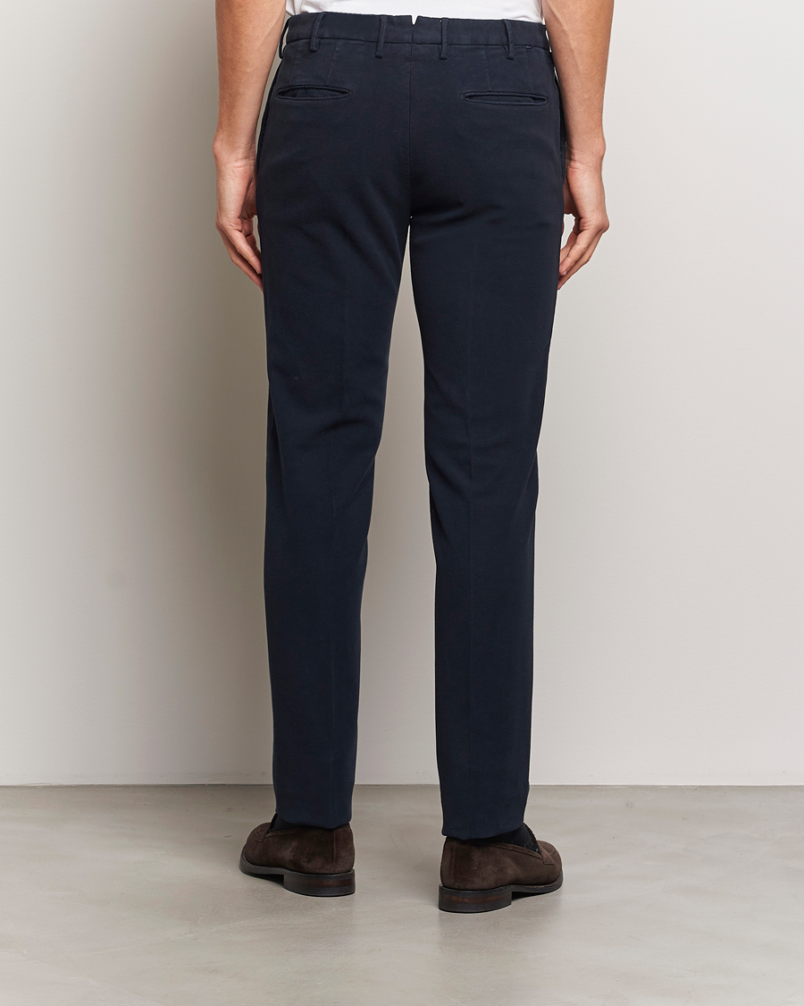 Mies | Housut | Incotex | Slim Fit Luxury Moleskine Trousers Navy