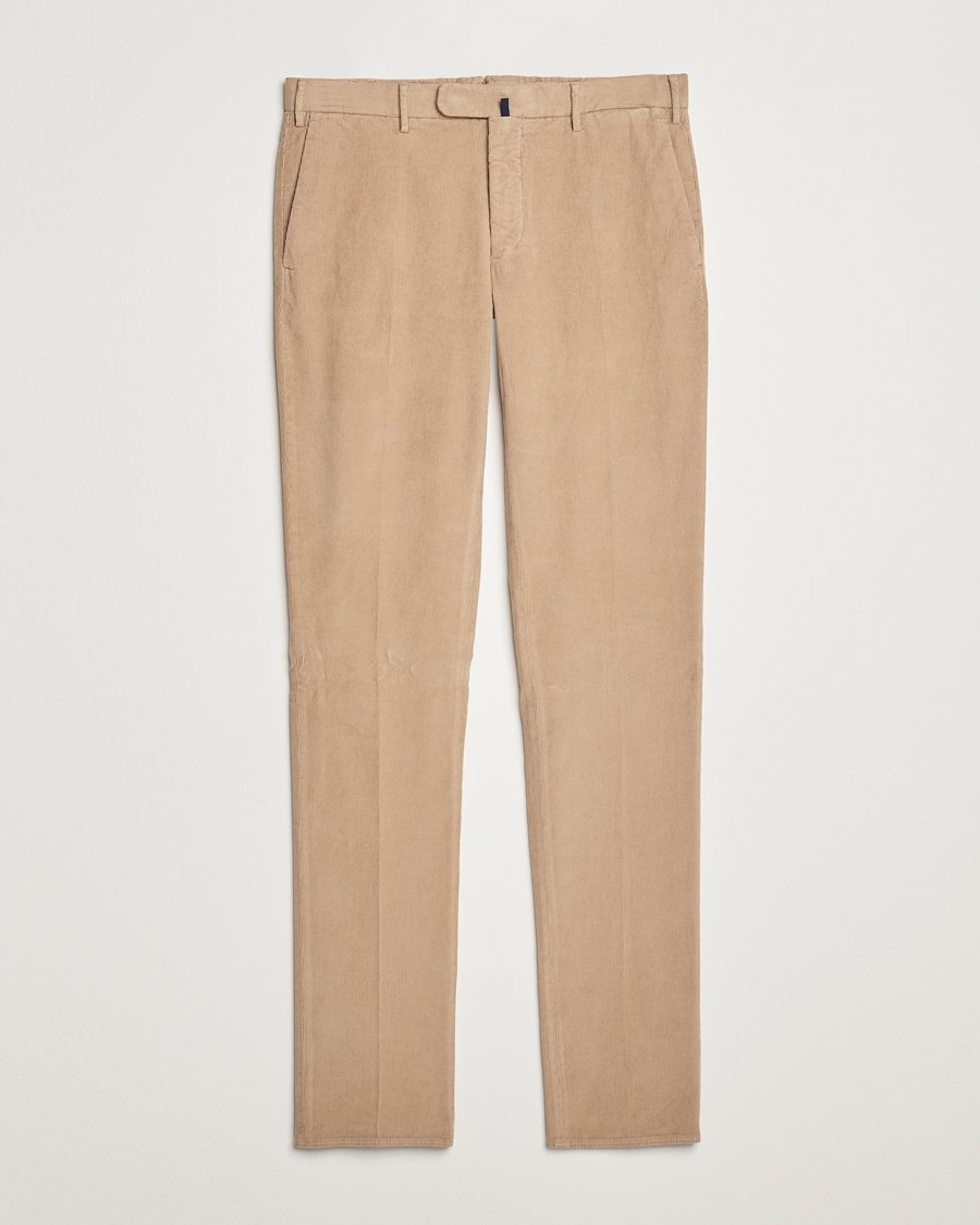 Mies | Housut | Incotex | Slim Fit Baby Corduroy Trousers Beige