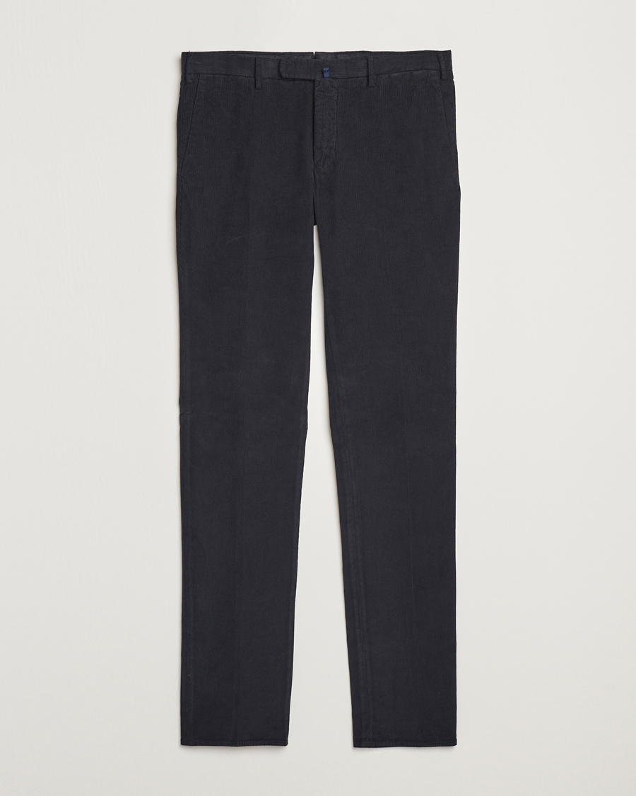 Mies | Housut | Incotex | Slim Fit Baby Corduroy Trousers Navy