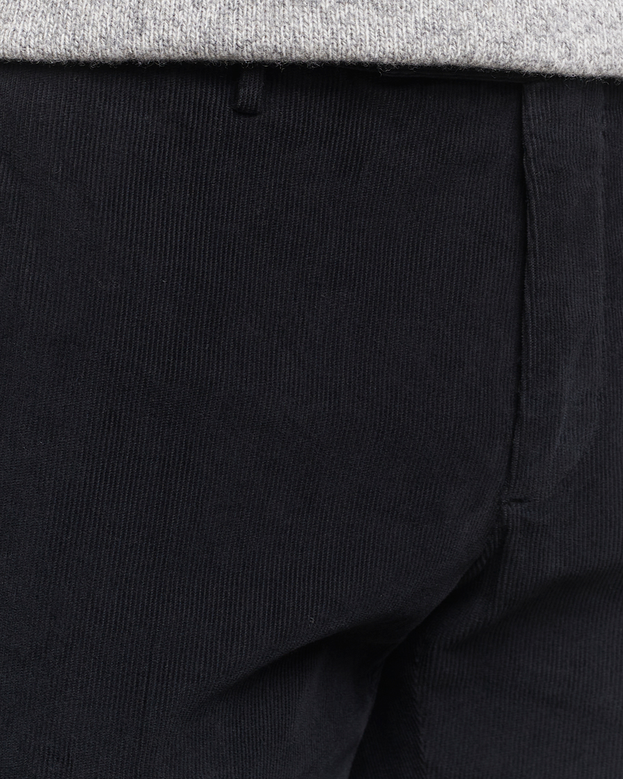 Mies | Housut | Incotex | Slim Fit Baby Corduroy Trousers Navy