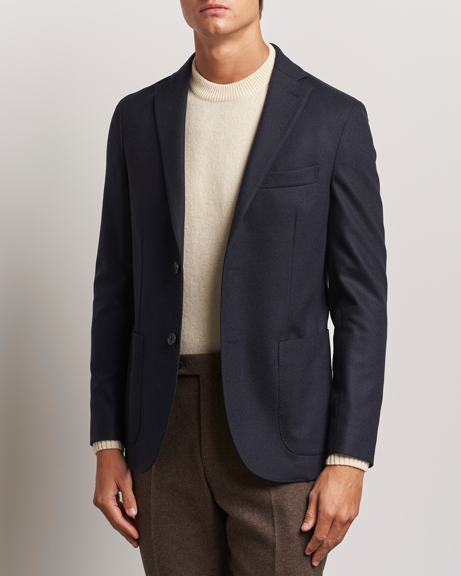 Mies | Pikkutakit | Incotex | Wool/Cashmere Blazer Navy