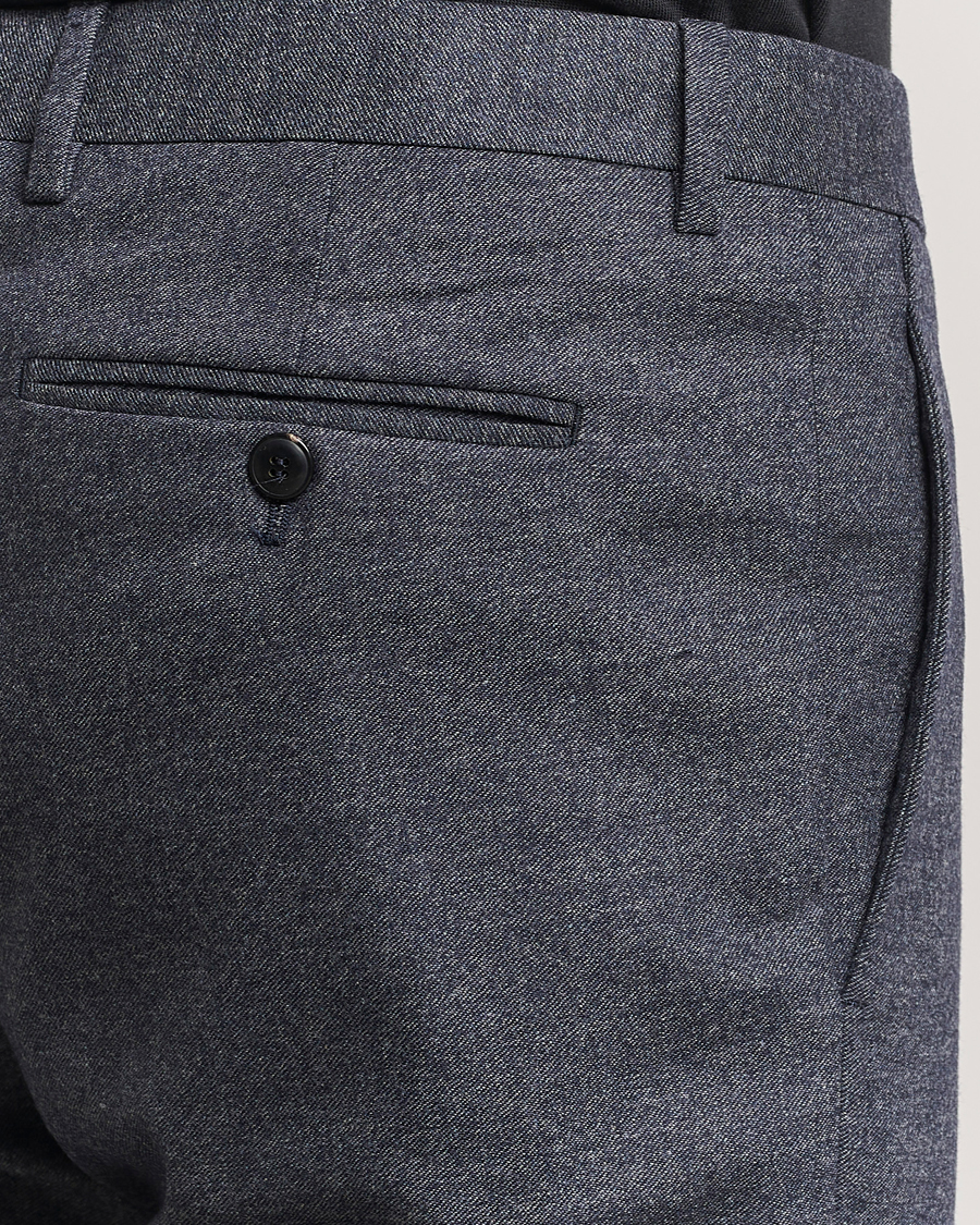 Mies | Puvut | Giorgio Armani | Soho Wool/Cashmere Flannel Suit Navy Melange