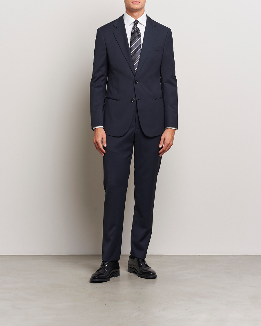 Mies | Puvut | Giorgio Armani | Soho Virgin Wool Suit Navy