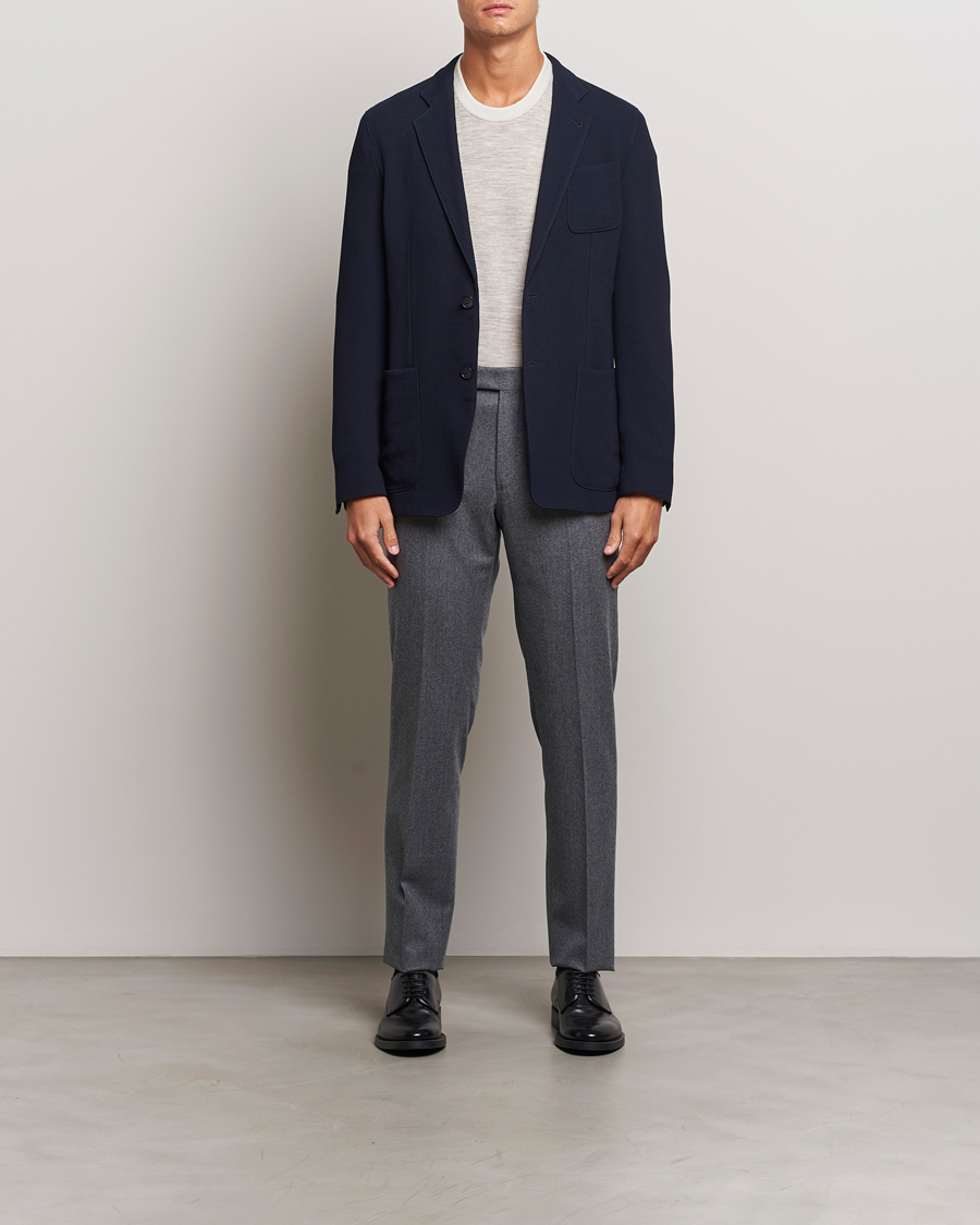 Mies | Pikkutakit | Giorgio Armani | Stretch Wool Blazer Navy