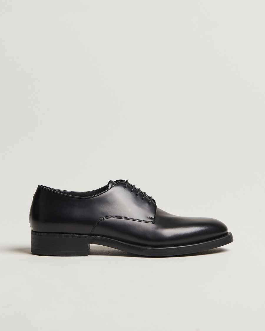Mies | Giorgio Armani Lace Up Derby Shoes Black Calf | Giorgio Armani | Lace Up Derby Shoes Black Calf