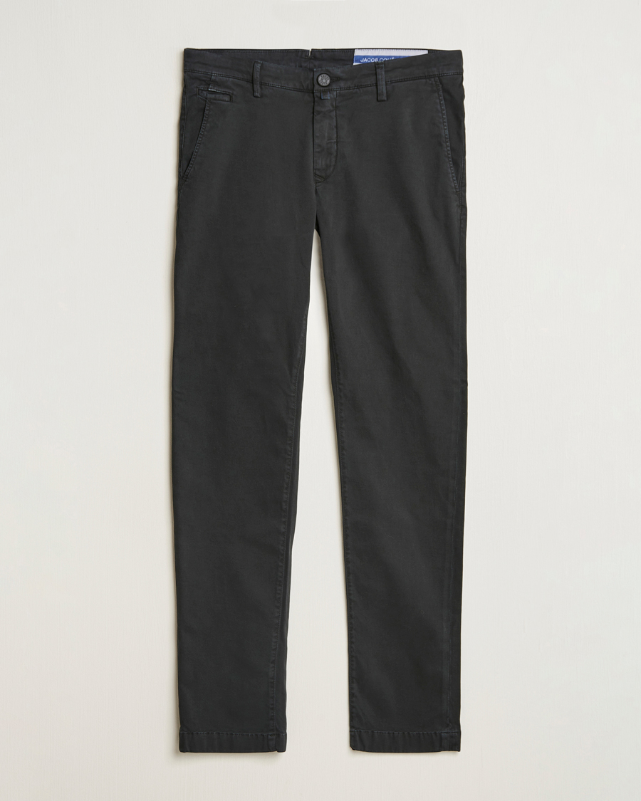 Mies | Housut | Jacob Cohën | Bobby Cotton Chinos Black