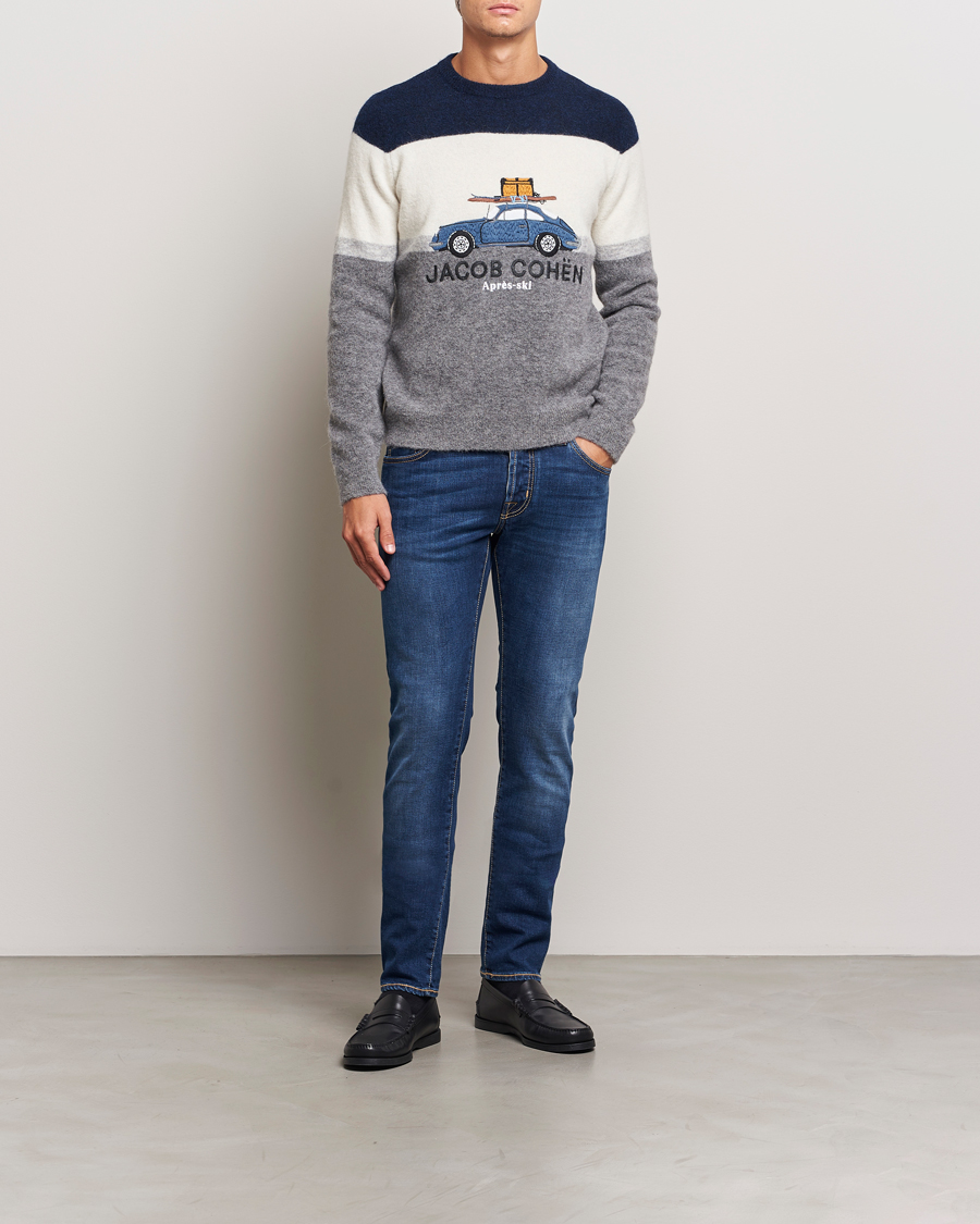 Mies | Farkut | Jacob Cohën | Nick Limited Edition Slim Fit Jeans Mid Blue