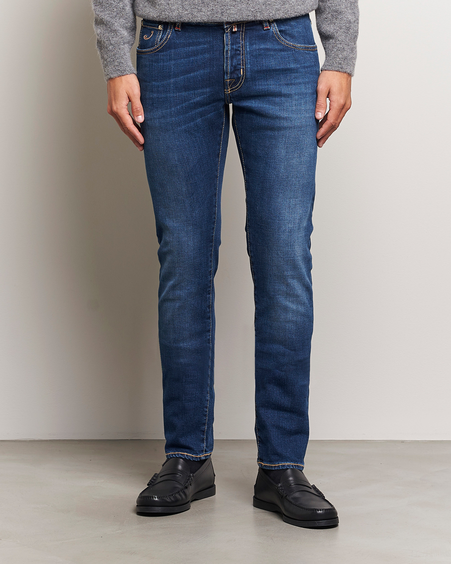 Mies | Farkut | Jacob Cohën | Nick Limited Edition Slim Fit Jeans Mid Blue