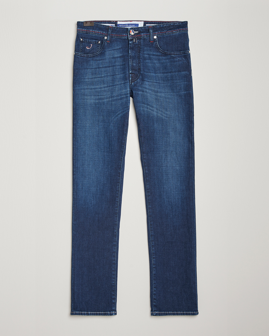 Mies | Farkut | Jacob Cohën | Bard Paris Slim Fit Stretch Jeans Blue